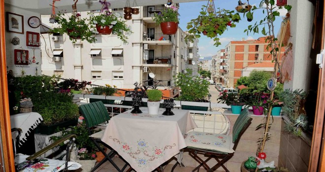Karşıyaka’da en güzel balkon ve bahçeler 18.kez seçiliyor