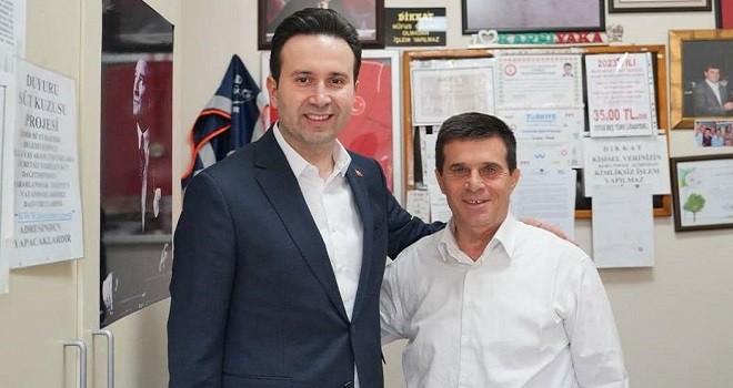 Çiftçioğlu Demirköprü'de muhtar Akçe ile bir araya geldi