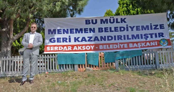 Başkan Aksoy: Kimse belediyenin mallarının üzerine çökemez