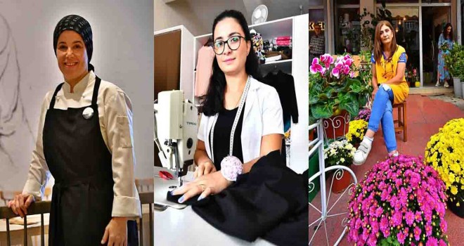 Üç kadın hayalini gerçekleştirdi