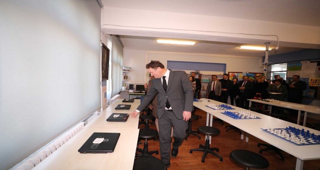 Urla'da eğitime destek