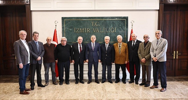 TÜRFAD İzmir Valisi Elban'ı ziyaret etti