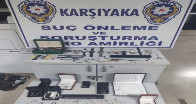 Karşıyaka'da hırsızlık yapan hizmetçi ve arkadaşları tutuklandı