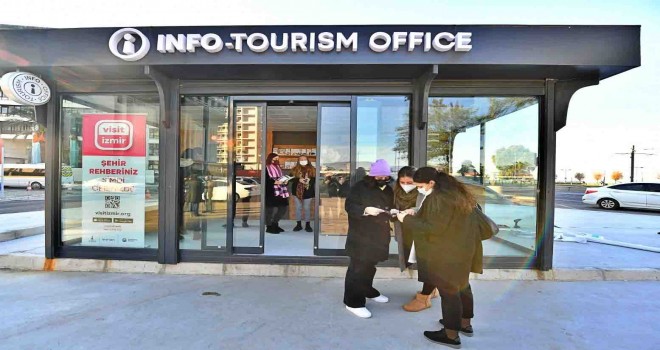 Konak’ta Turizm Bilgilendirme Ofisi hizmete girdi