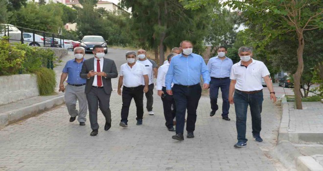 Başkan Gümrükçü yeniden şafak mesaisinde