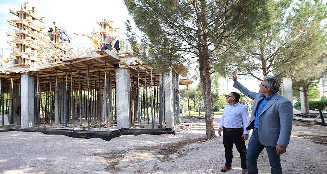 Ağaç kesmemek için ana okulu projesi değiştirildi...