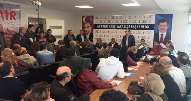 AK Partili vekil Sürekli, Karşıyaka'yı ziyaret etti