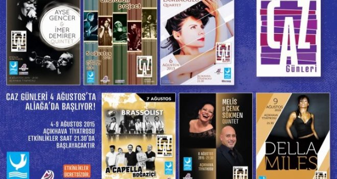 Aliağa'da caz rüzgarı esecek