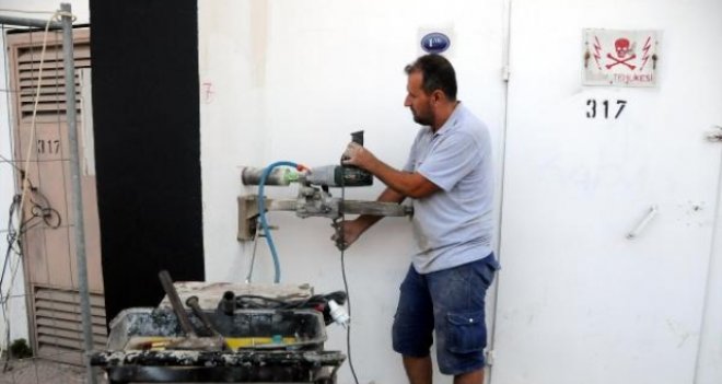 Alsancak Stadı'na deprem testi yapıldı