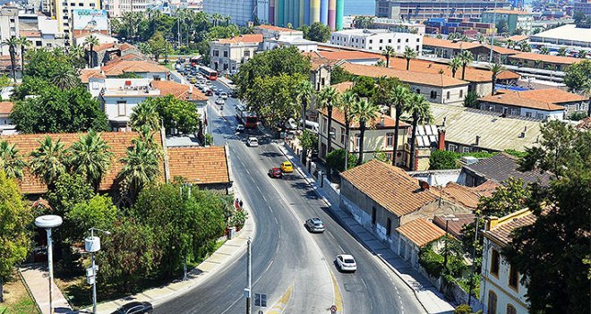 Alsancak trafiği nefes aldı