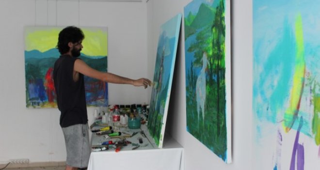 Altın Yunus Çeşme’den sanata ve sanatçıya destek