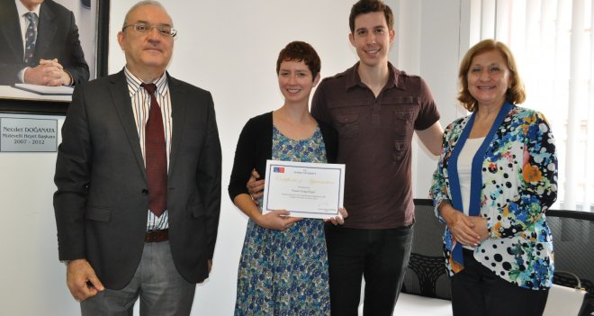 Amerikalı girişimciler İzmir Üniversitesi’ne konuk oldu