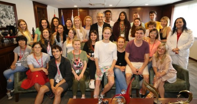 Avrupalı gençler Karşıyaka’da buluştu 