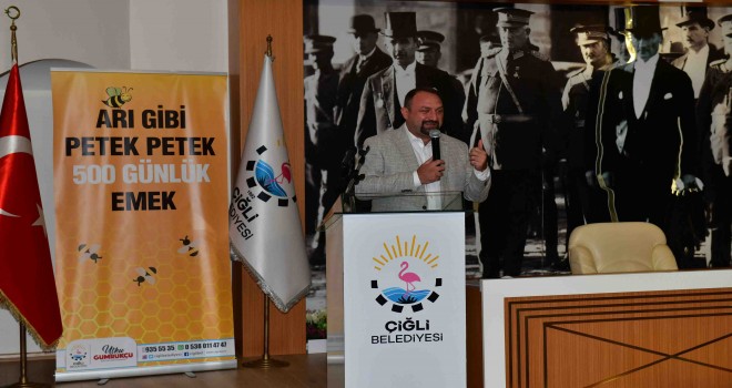 Başkan Utku Gümrükçü ilk 500 gününü anlattı