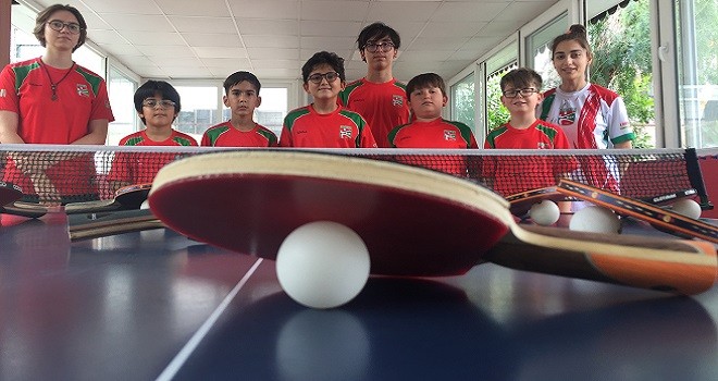 Bostanlıspor masa tenisinde hedef; 1 Numara olmak