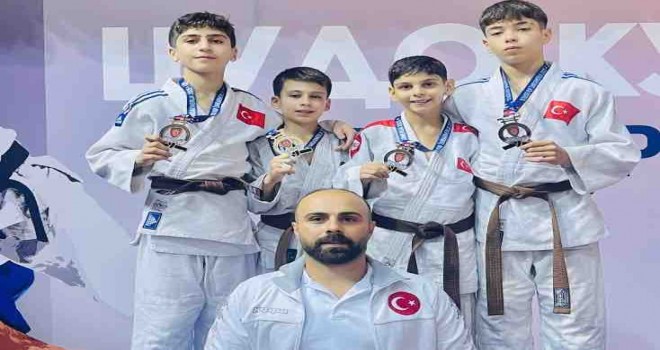 Karşıyakalı judoculardan Belgrad'dan 4 madalya