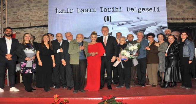 İzmir Basın Tarihi Belgeseli 1'in gösterimi gerçekleştirildi