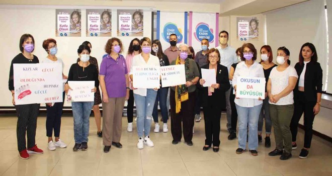 İzmir Kent Konseyi Kadın Meclisi kız çocukları için talep...