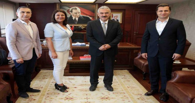 CHP'li Yücel'den Vali Ayyıldız'a veda ziyareti