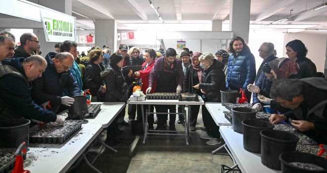 Yerel tohumlar Bornova’da geleceğe umut oluyor