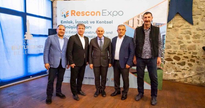 İnşaat ve Kentsel Dönüşüm Fuarı -Rescon Expo için geri sayım başladı