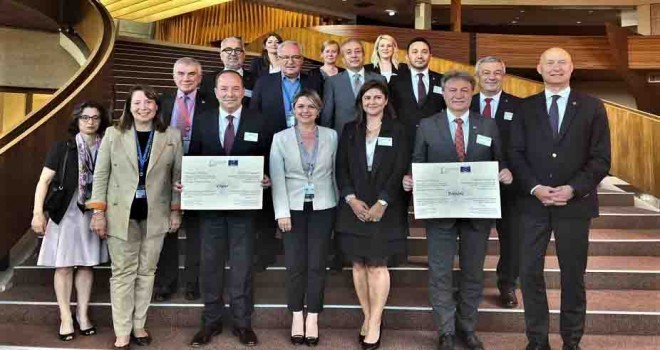 Başkan İduğ, Bornova için Avrupa yolcusu