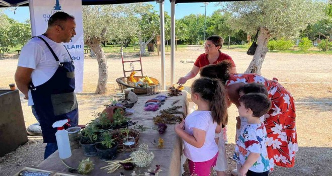 İzmirli miniklere doğadan sofraya tarım eğitimi