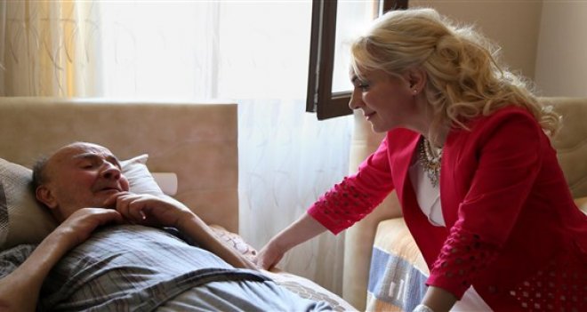 Bakıma muhtaç hastalara hayat kurtaran hat