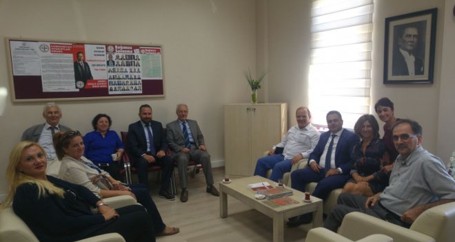Baro Başkanı Özcan, ilçe ziyaretlerini sürdürüyor