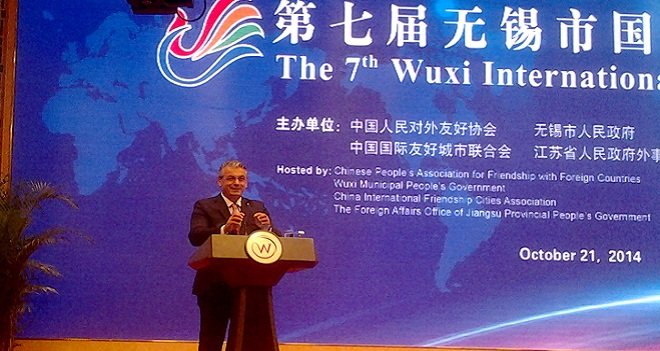 Başkan Akpınar Çin'de Kardeş Şehirler Forumuna katıldı