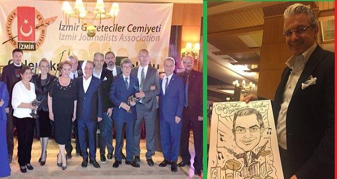 Başkan Akpınar'a İGC Balosu'nda sürpriz...