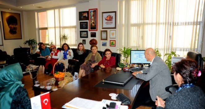 Başkan eşleri Seferihisar'da buluştu