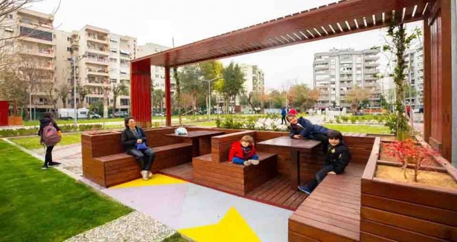 Atakent'teki atıl arazi sosyal yaşam alanına dönüştürüldü