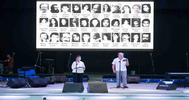 İzmir ​Büyükşehir Sivas’ta katledilen aydınları andı