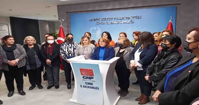 CHP'nin kadınları İzmir'den haykırdı