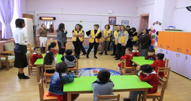 Yarışmanın geliri anaokuluna...