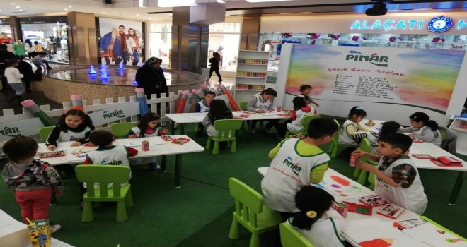 Pınar Çocuk Resim Atölyesi İzmir’de başlıyor