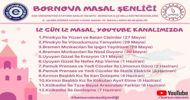 Masal Şenliği dijital ortamda yapılacak