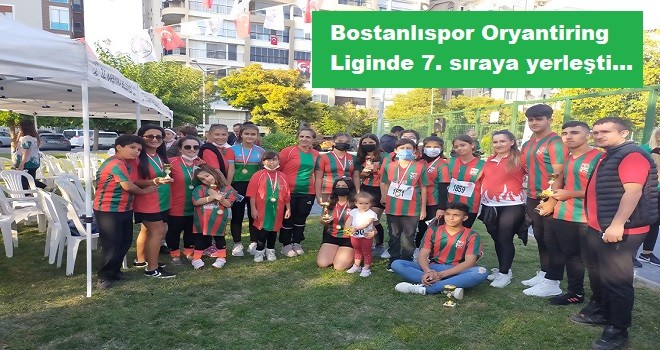 Bostanlıspor Oryantiring Ligi'nde 7. sırada