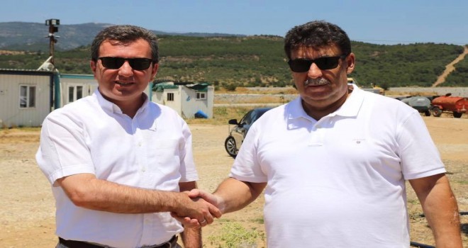 Başkan Koştu Doğalgaz için sahada