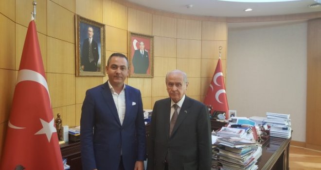 Behlül Murat Maral MHP lideri Bahçeli ile görüştü
