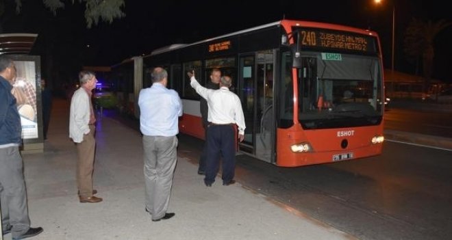 Belediye otobüsünde tinerci dehşeti...