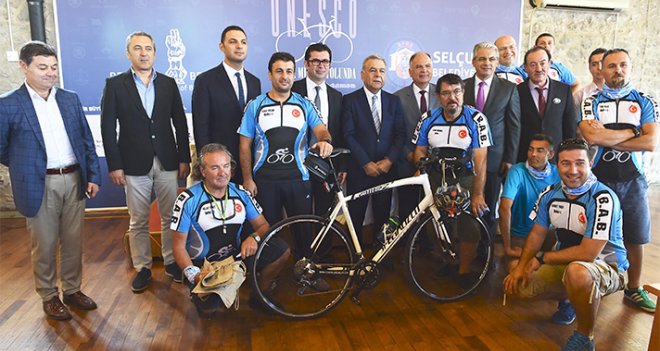 Bisikletlerle tarihe yolculuk