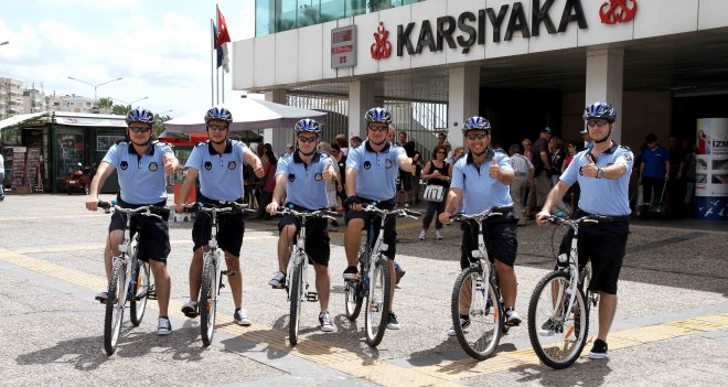 Bisikletli Zabıta Timi  bu yıl daha kalabalık