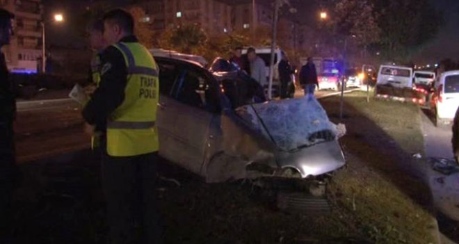 Bornova'daki kazada iki polis şehit oldu