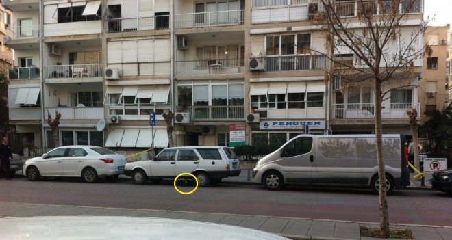 Bostanlı'da bomba paniği