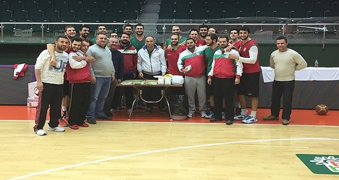 Bostanlıspor'dan Banvit'e teşekkür...