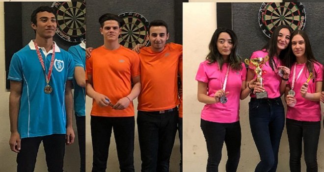 Bostanlıspor'un dartcıları şampiyon!..