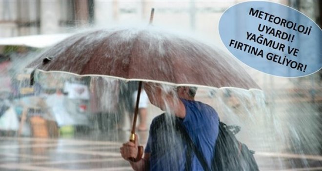 Bu geceye dikkat! Yağmur ve Fırtına yolda!