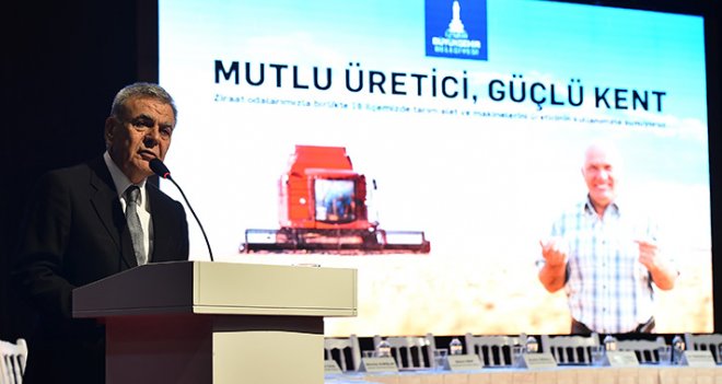 Büyükşehir, tarım makinesi dağıtacak